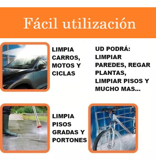 Hidrolavadora 1 batería